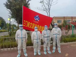 市文旅集團(tuán)一線戰(zhàn)“疫”之：北方游船員工化身“大白”，守護(hù)隔離點群眾安全